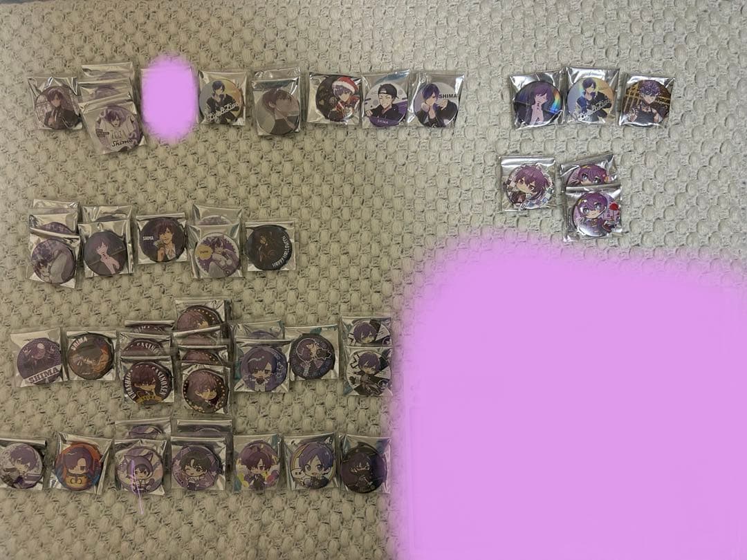 歌い手 缶バッジ(XYZ,ひきフェス)