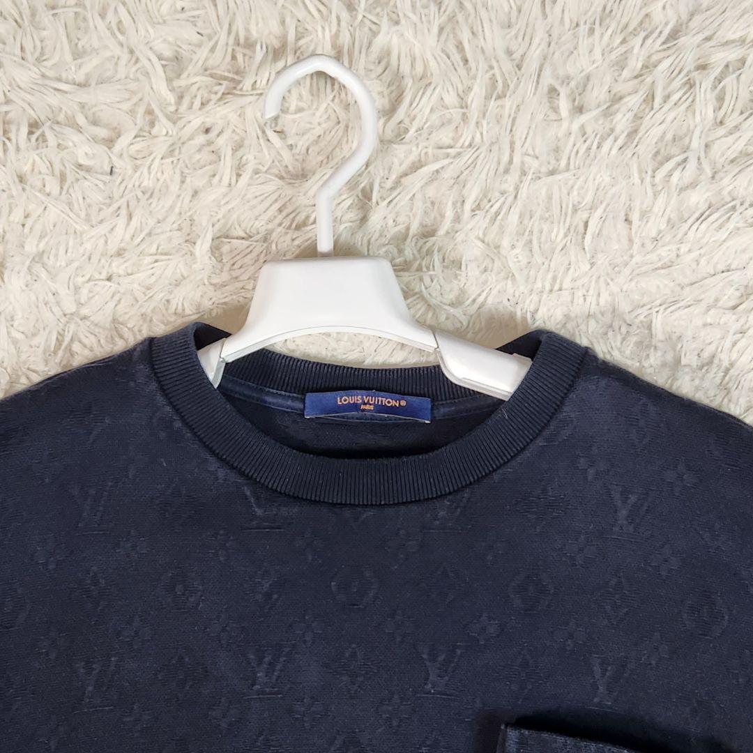 【美品】LOUIS VUITTON シグネチャー3DポケットモノグラムTシャツ