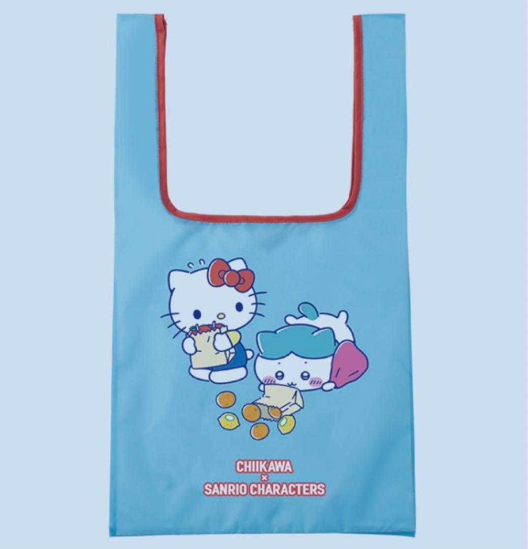 ちいかわおかおBIGボストンバッグ　ちいかわ×サンリオエコバッグ　新品