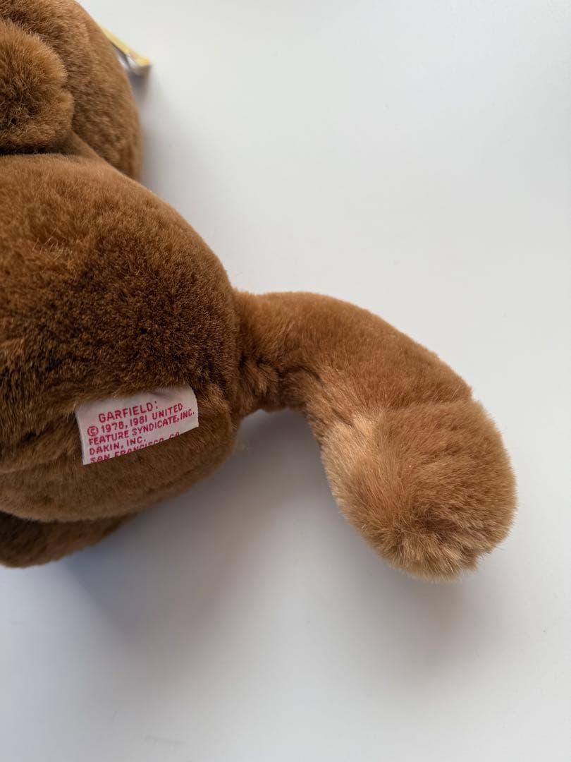 80s ガーフィールド ぬいぐるみ オオカミ デッドストック