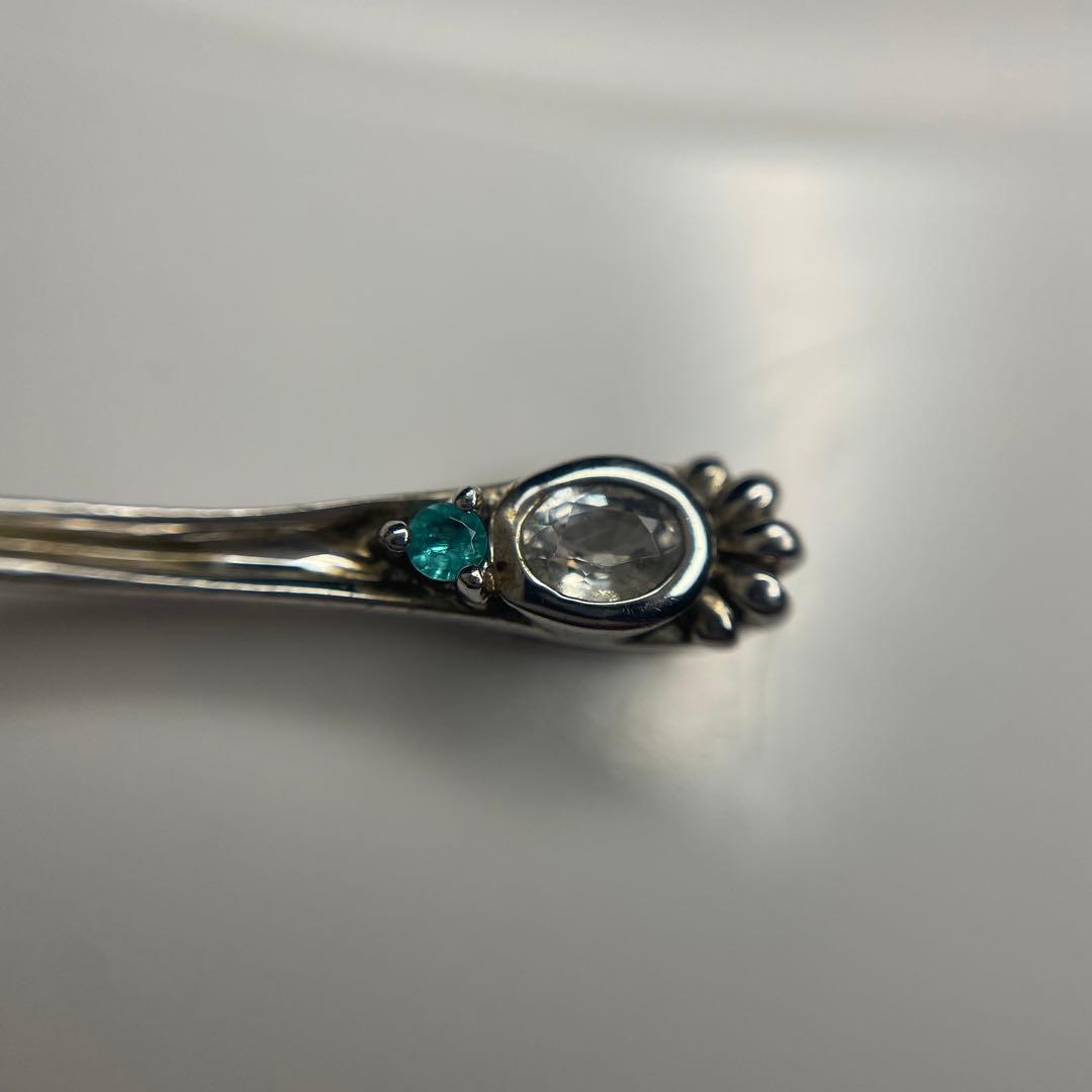 崙*玄様 【モチーフジュエリー】K18 SV925 パライバトルマリン　1.02