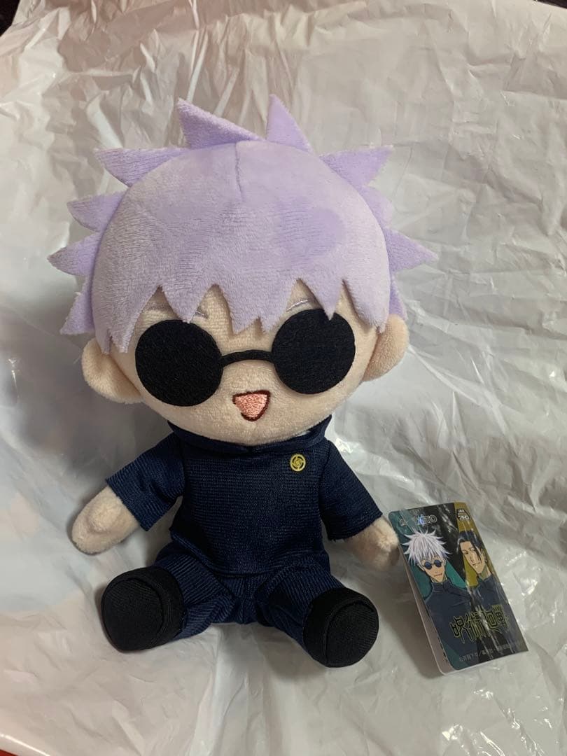 新品未使用 五条悟 呪術廻戦 懐玉・玉折 おすわりぬいぐるみvol.1①