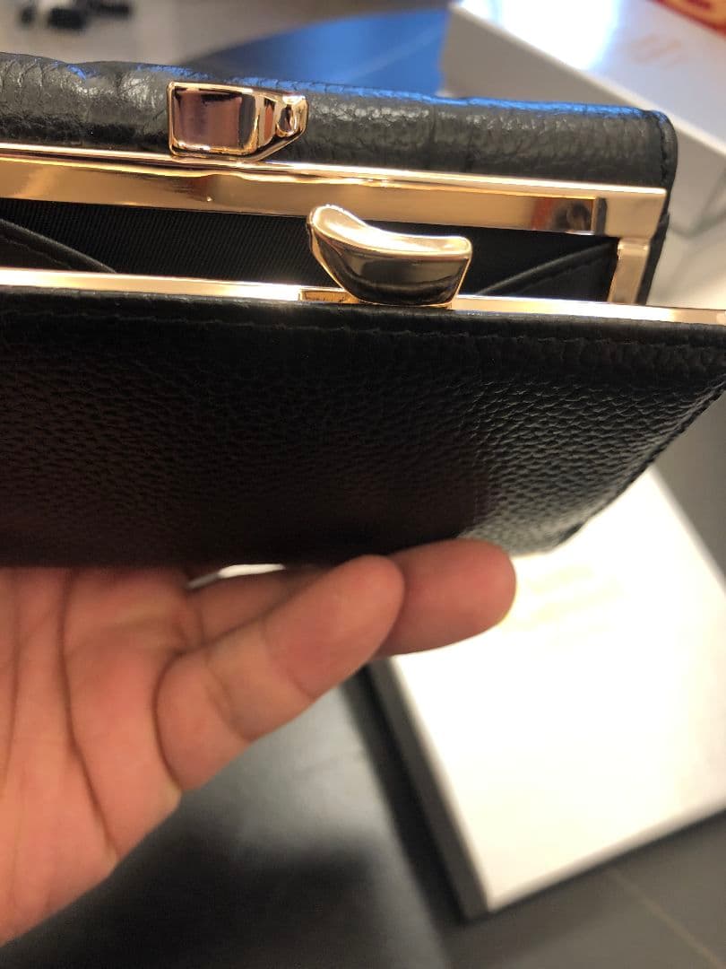 vivienne westwood 黒 三つ折り財布