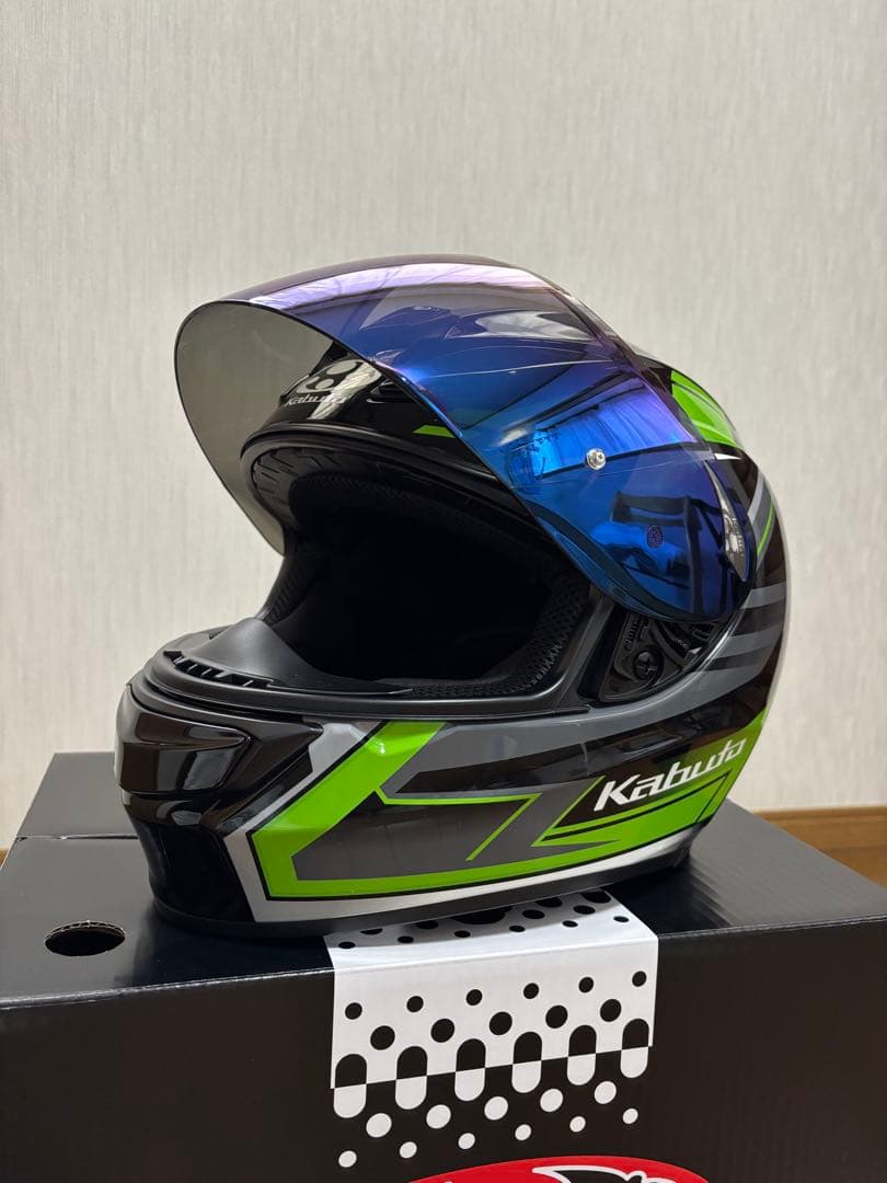 Kabuto SHUMA フルフェイスヘルメット ミラーシールド付き