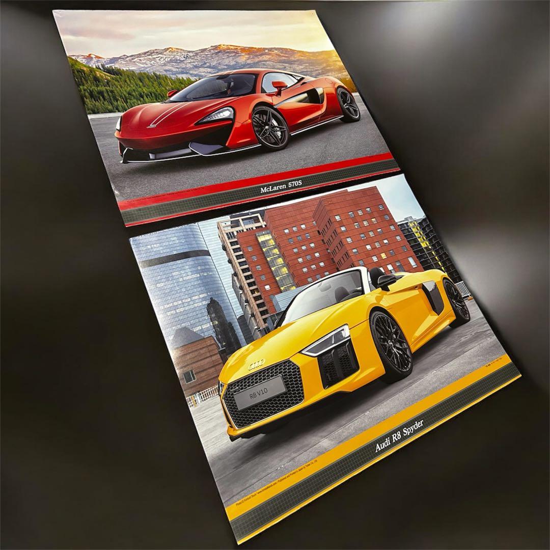 【美品・希少・レア】車　ポスター　21枚セット売り　コレクション　ヴィンテージ