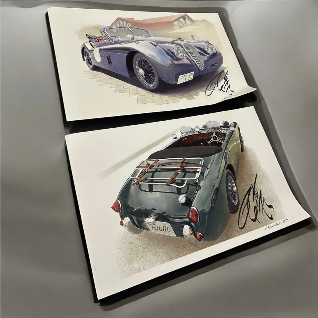 【美品・希少・レア】車　ポスター　21枚セット売り　コレクション　ヴィンテージ