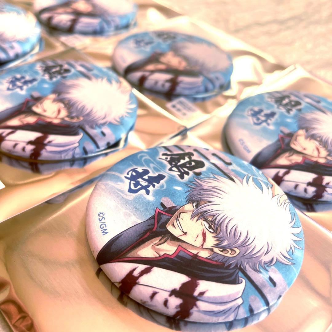 【新品未使用】銀魂 吉原大炎上 キャラバッチコレクション 銀時×6