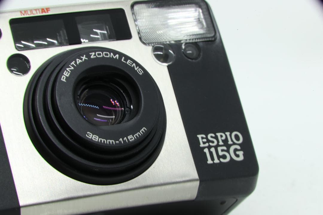 【R2345】PENTAX ESPIO 115G ブラック ペンタック エスピオ