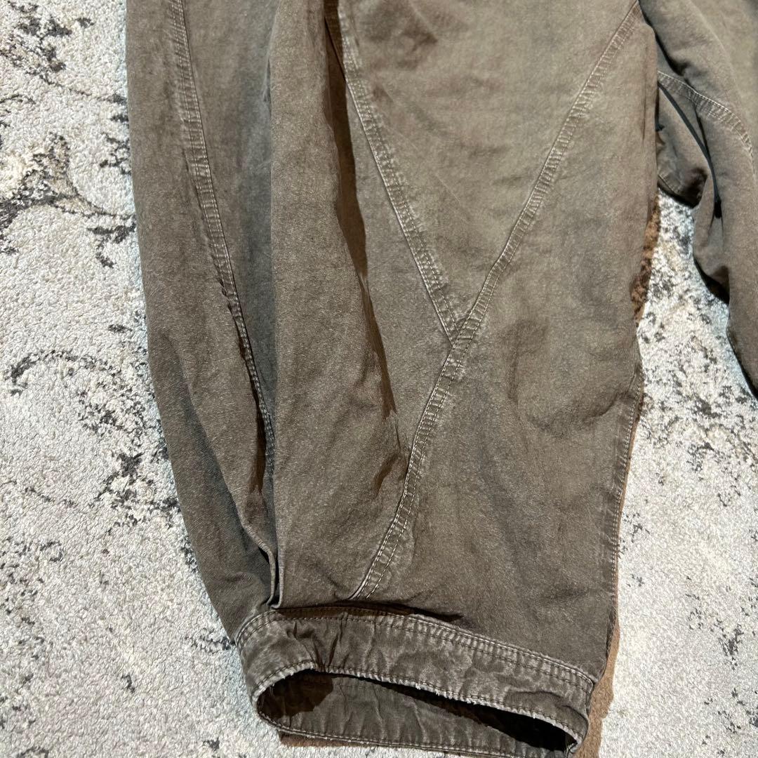 A.F ARTEFACT タック　ボリュームパンツ　サイズ2 ベージュ　春夏