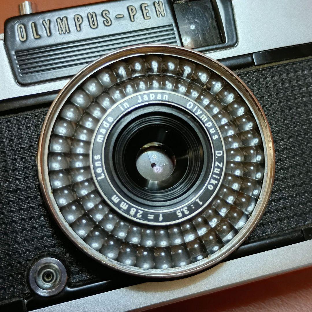 フィルムカメラ【完動品、美品】オリンパスペンEE-3