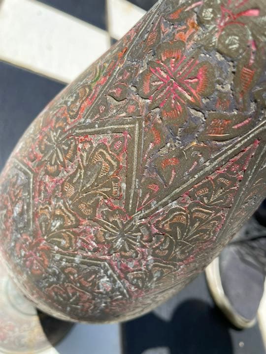 骨董　花瓶　壺　ロシア　アンティーク