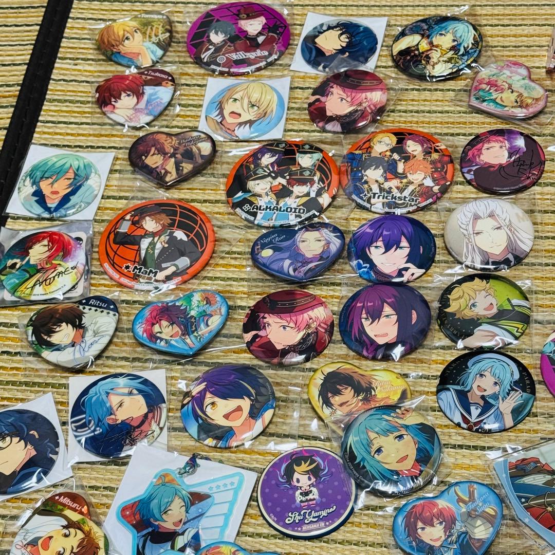 まとめ あんさんぶるスターズ 缶バッジ リングライト 等 セット b