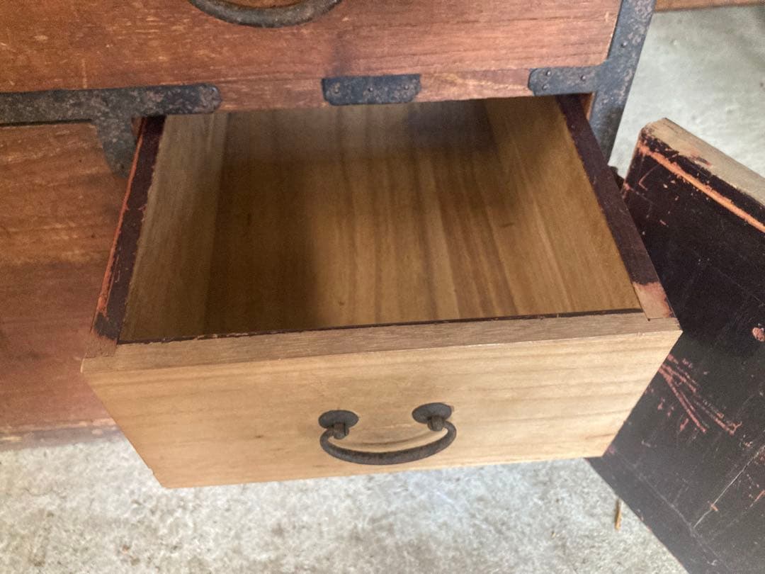 江戸後期から明治　福島桐箪笥　商家箪笥　上下2段