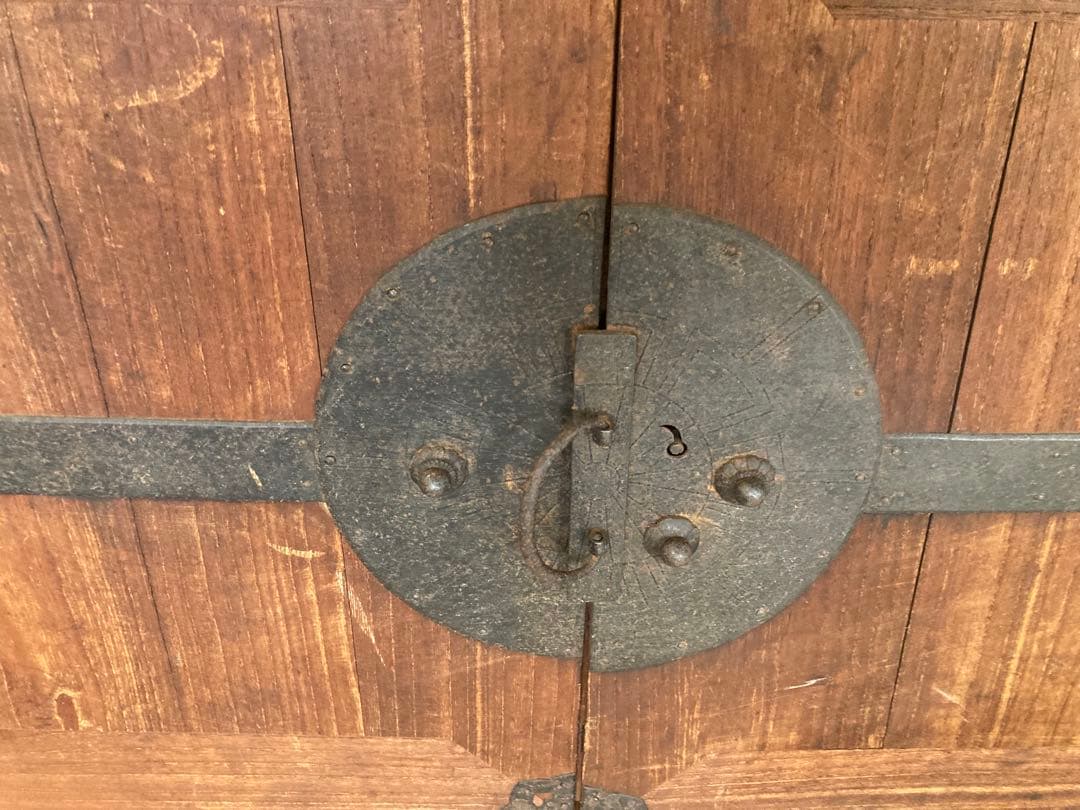 江戸後期から明治　福島桐箪笥　商家箪笥　上下2段