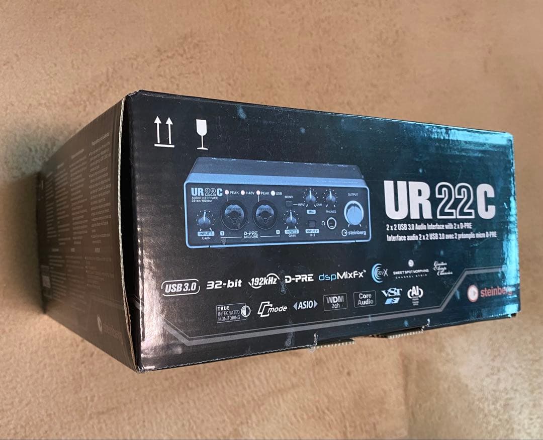 steinberg UR22C USBオーディオインターフェース