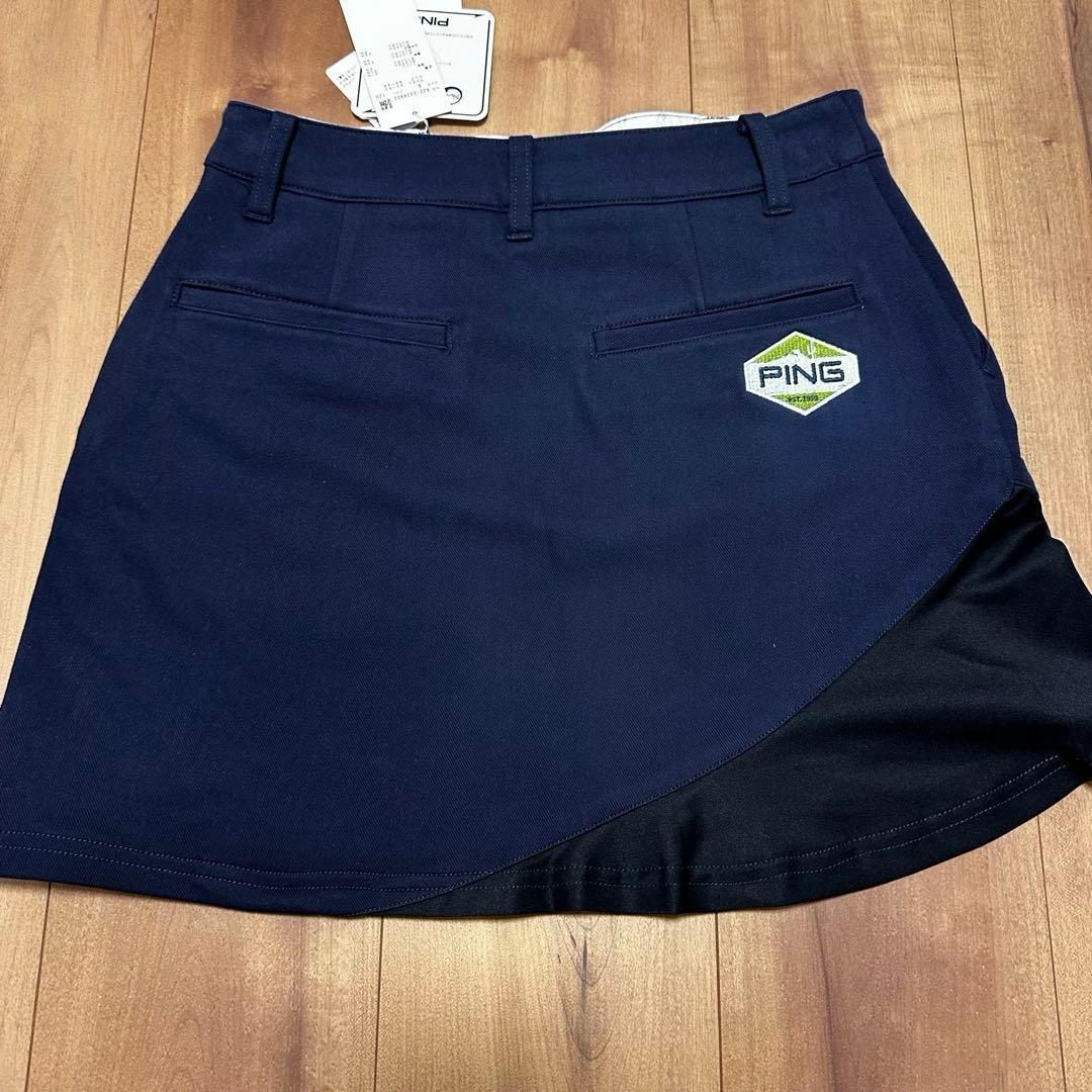 裏地付き　防風　ニット　アウター　保温スカート　セットアップ　秋冬　真冬ゴルフ