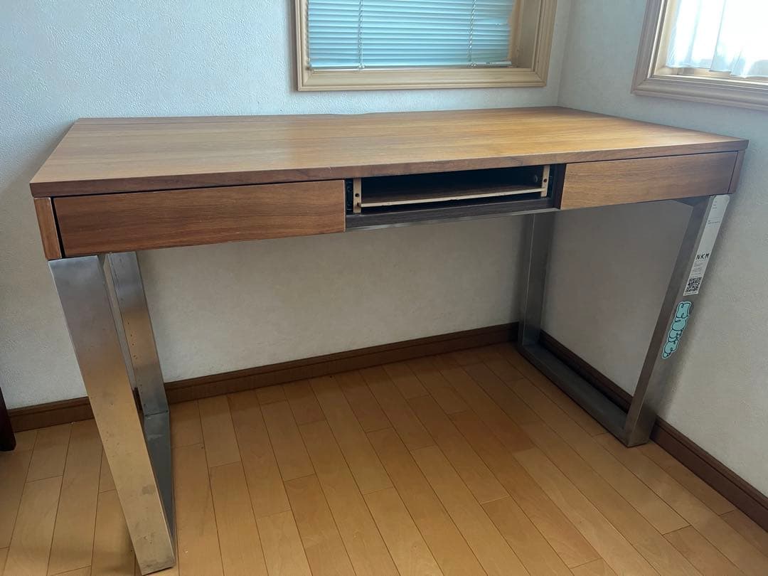 Glan Plus PCデスク ウォールナット kanademono DTM