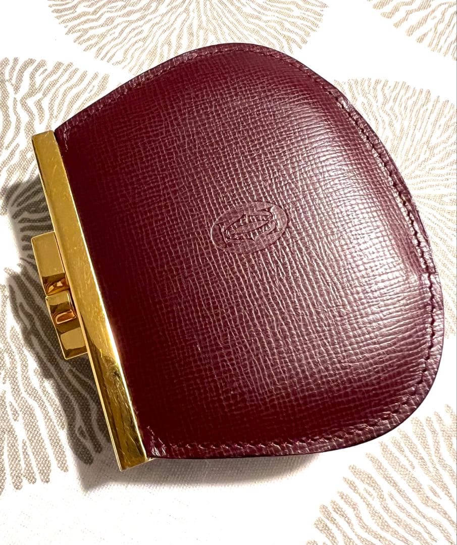 Cartier カルティエ　がまぐちケース　未使用