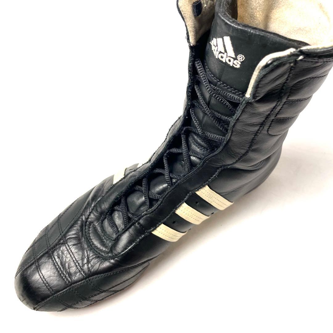 【希少】25.5cm adidas ボクシングシューズ レスリングシューズ