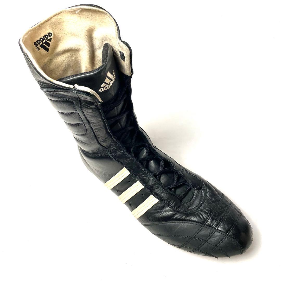 【希少】25.5cm adidas ボクシングシューズ レスリングシューズ