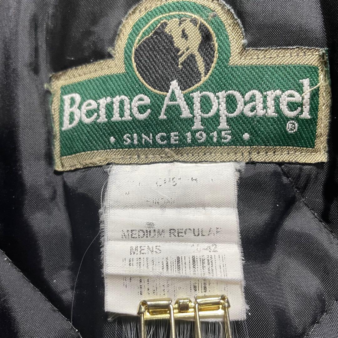 Berne Apparel ワークジャケット ダック地 フェード ブラック