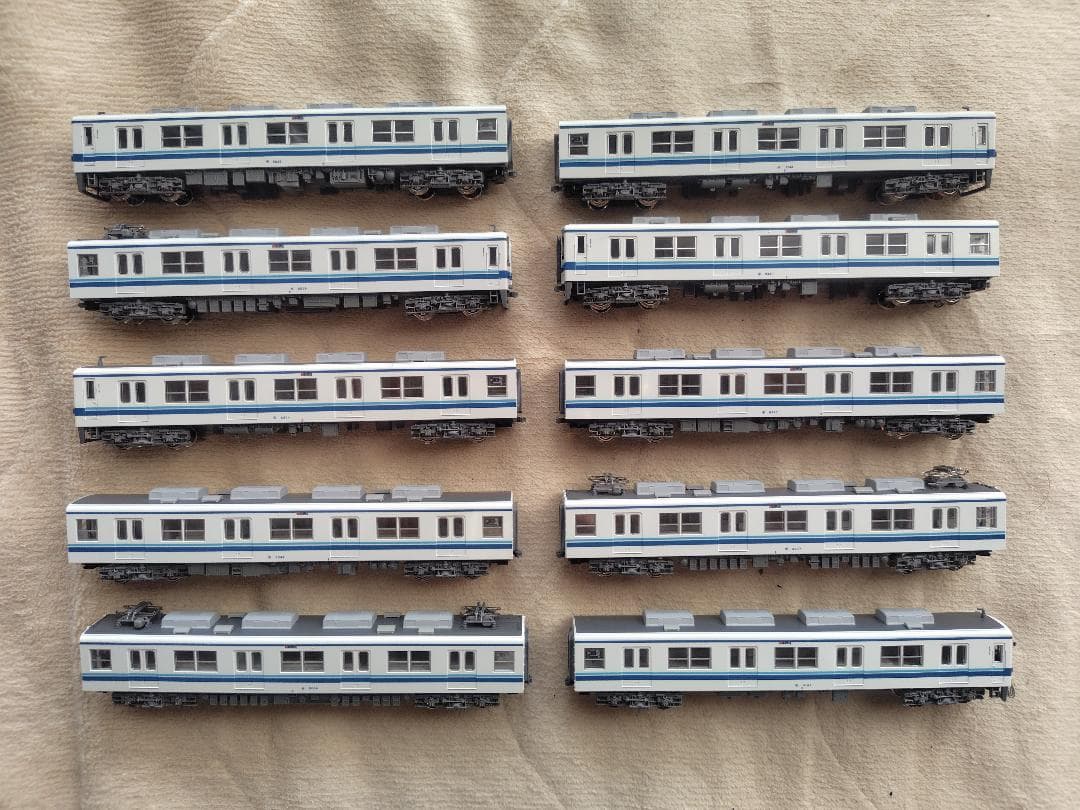 KATO 10-1647東武鉄道8000系(更新車)4両基本セットほか計10両