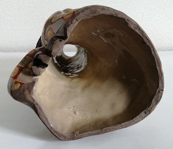 薩摩焼　美人伏香炉