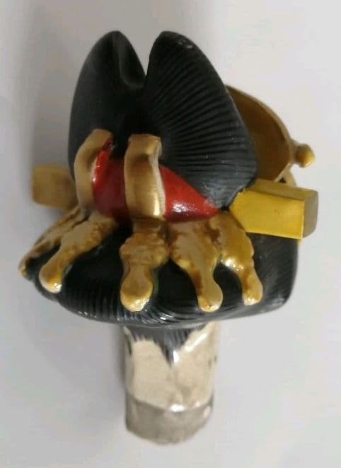 薩摩焼　美人伏香炉