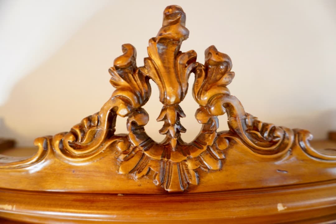 ケ*ー様 イタリア アンティーク 高級輸入家具 ガラスキャビネット