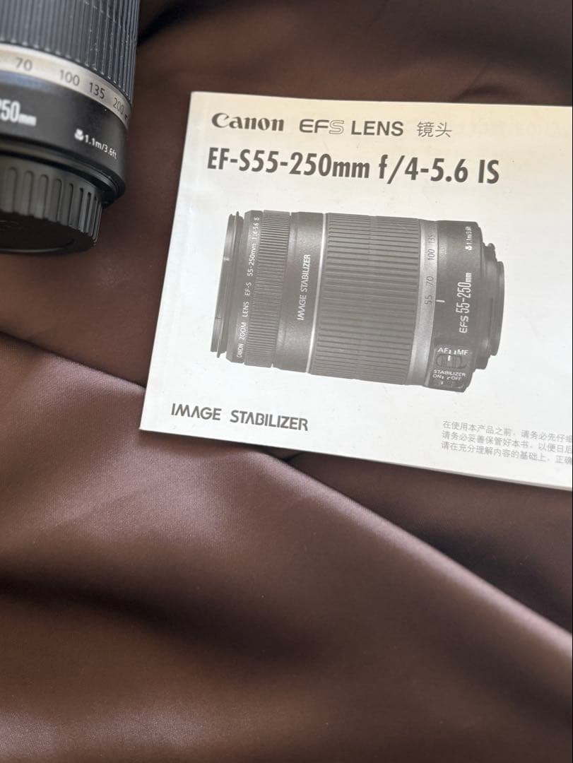 Canon EF-S55-250mm f/4-5.6 IS ズームレンズ