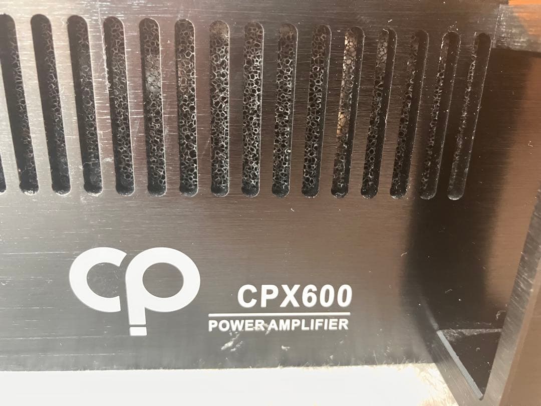 CPX600 パワーアンプ　crown amcron thomann