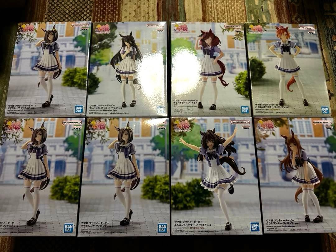 ウマ娘　プライズフィギュア　8個セット