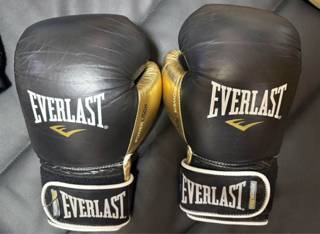 EVERLAST ボクシンググローブ パワーロック 16オンス スパーリング