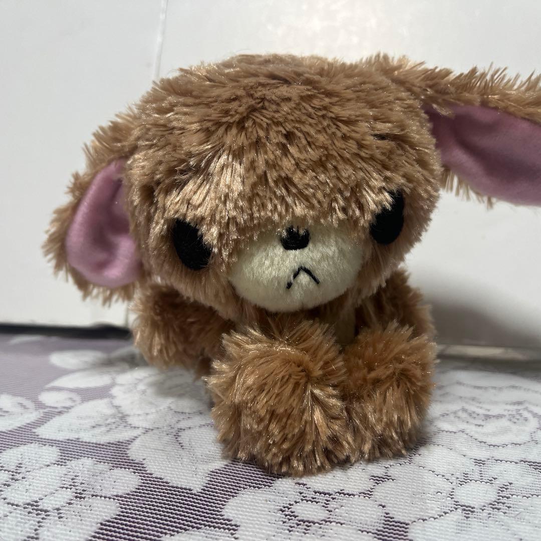 未使用③❤️ シュガーバニーズ フレンド 動く ぬいぐるみ うなずき くろうさ