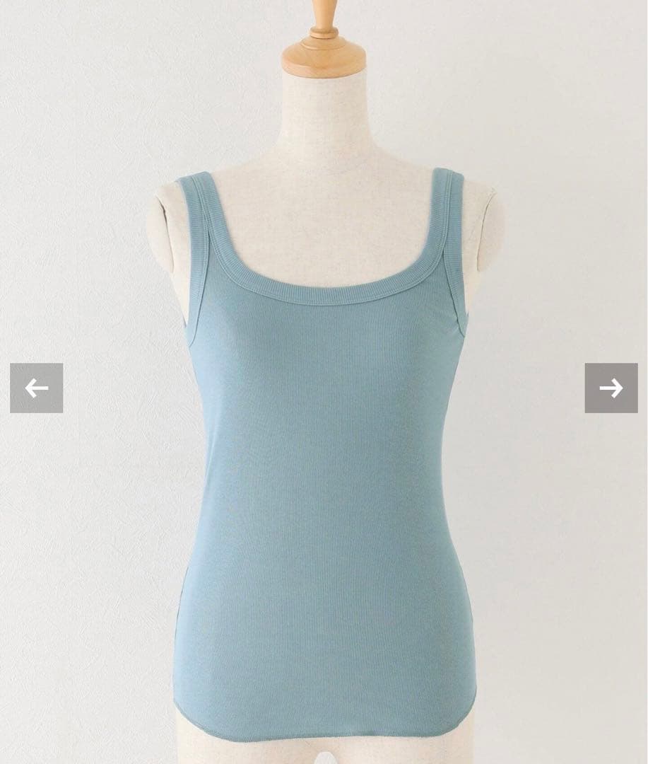 アパルトモン　グッドグリーフ　スクエアネックタンクトップ