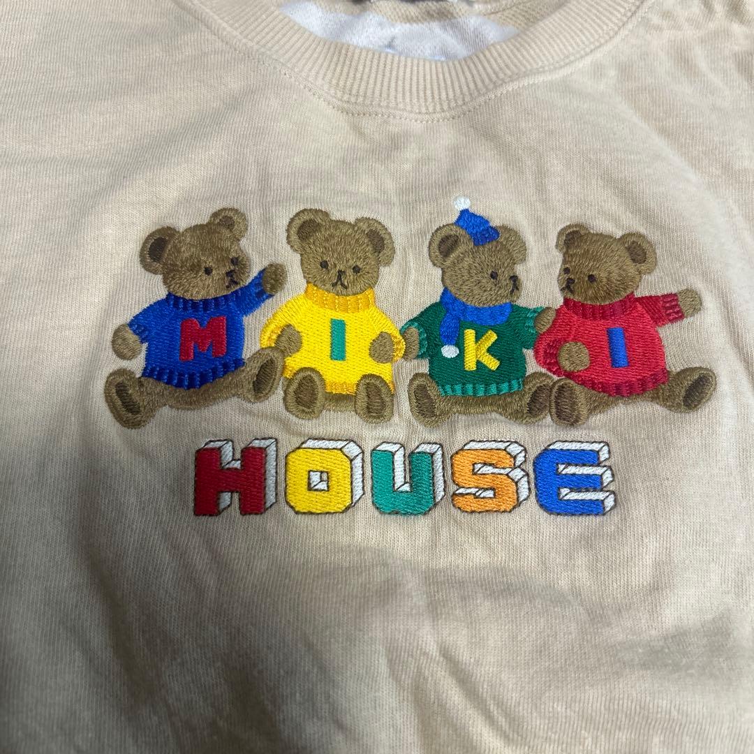 ミキハウスmikihouseベアトレーナー