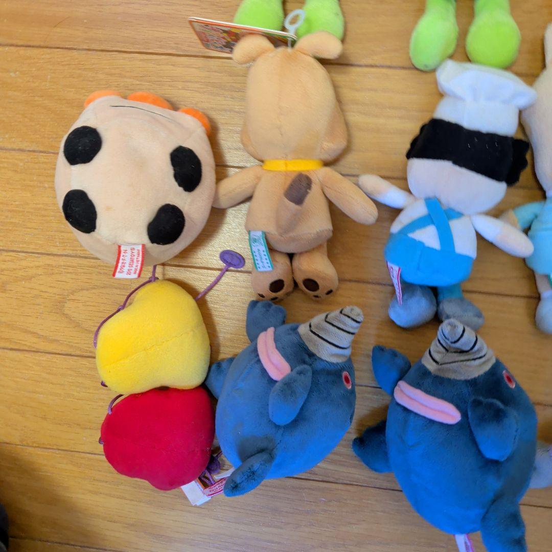 アンパンマンぬいぐるみ　ぷりちぃビーンズ　18体