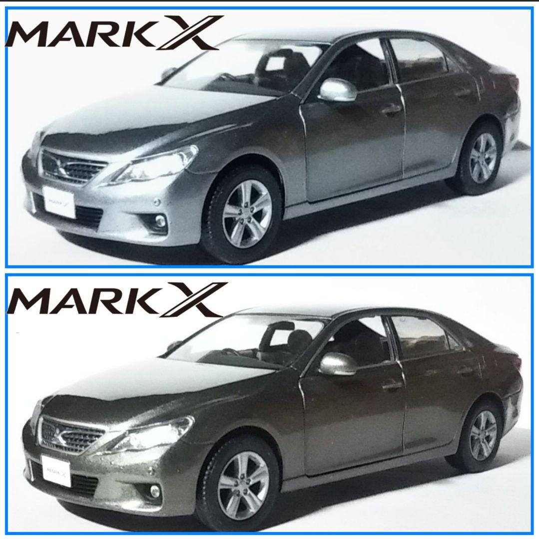 カラーサンプル TOYOTA マークX 2台