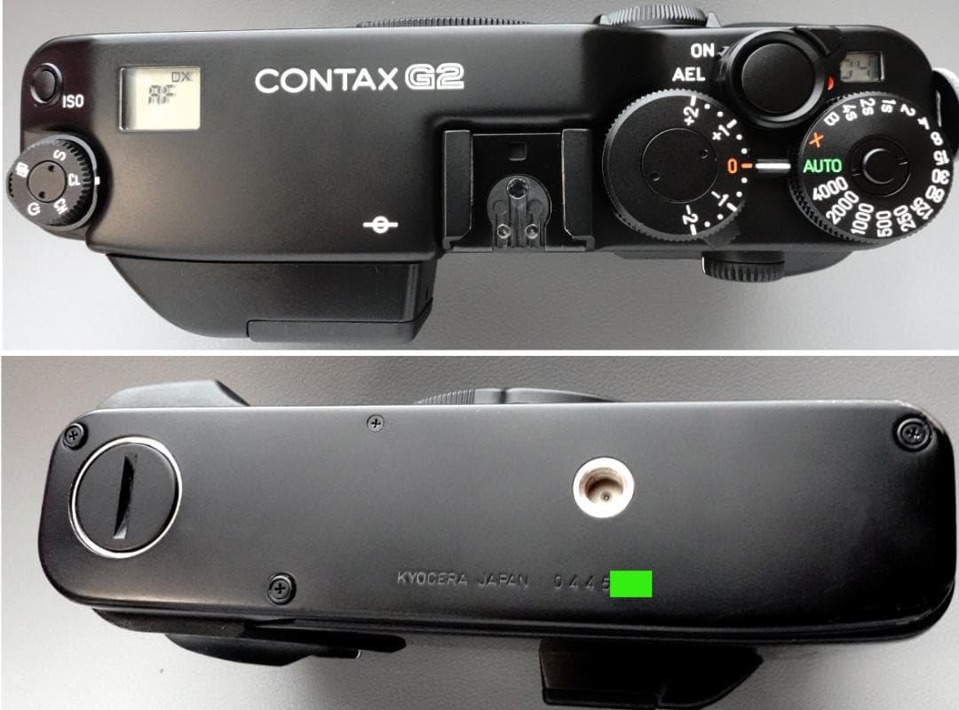 黒レンズ6本（新品3）と美CONTAX G2 Black TLA200Black
