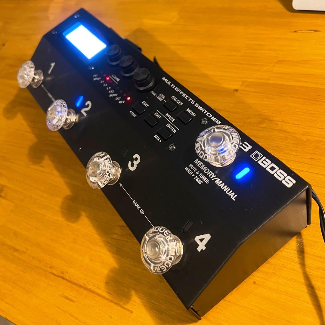 【断捨離特価】BOSS MS-3 マルチエフェクター フットスイッチハット付