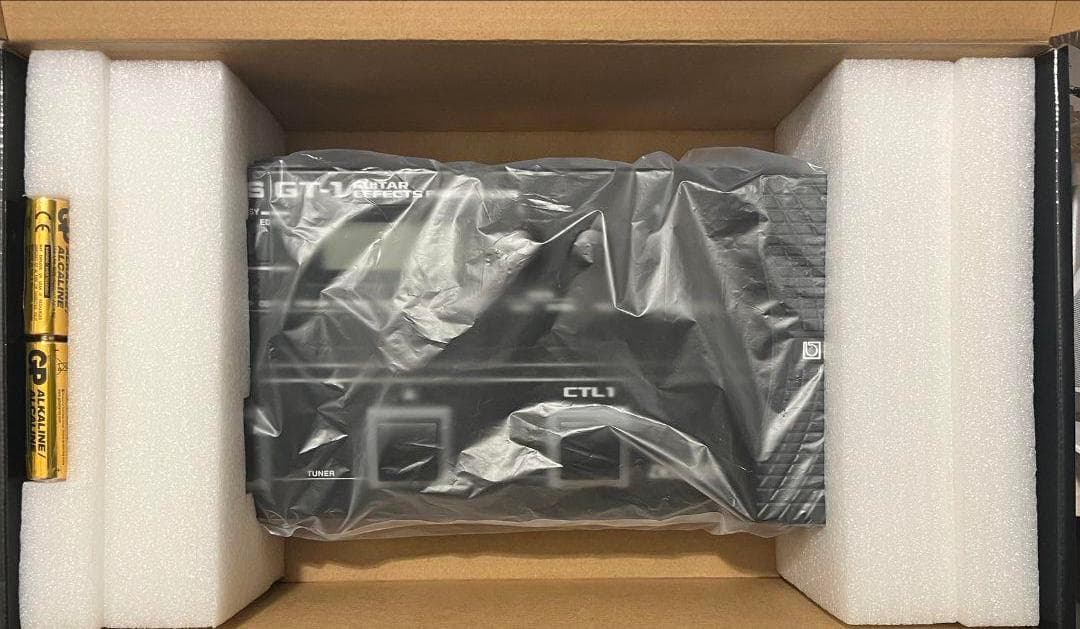BOSS GT-1 ギターエフェクトプロセッサー/別売りの電源ケーブル付
