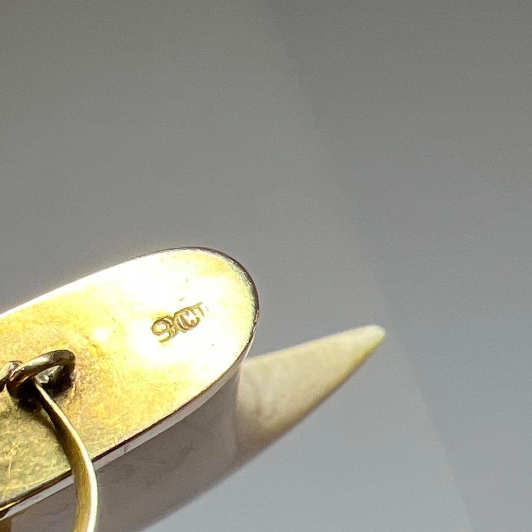 専用9ct (K9) 刻印　極上ネックレストップ7.0g 東K7-1205☆2F