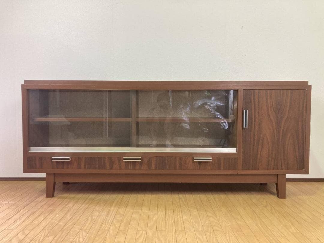 1960年代 サイドボード 昭和レトロ アンティーク 飾り棚 ヴィンテージ