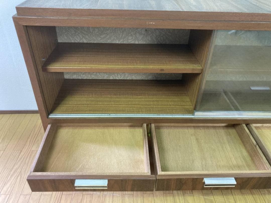 1960年代 サイドボード 昭和レトロ アンティーク 飾り棚 ヴィンテージ