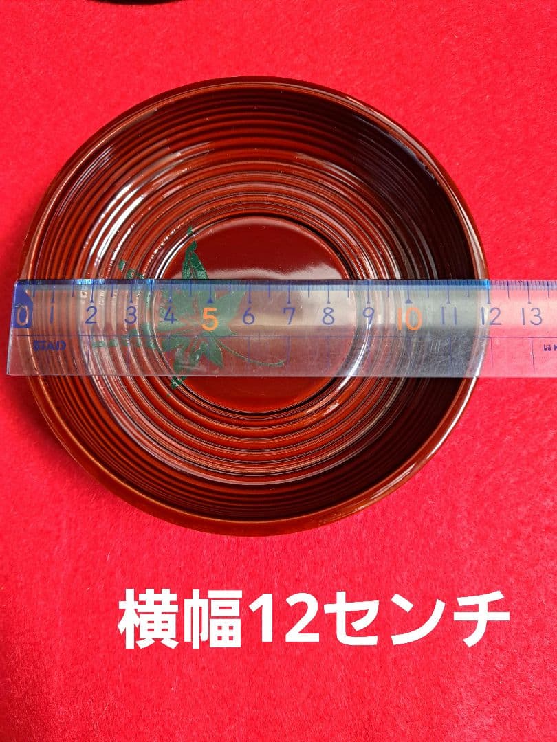 115-1 前端春斉　菓子器　銘々皿(5客)