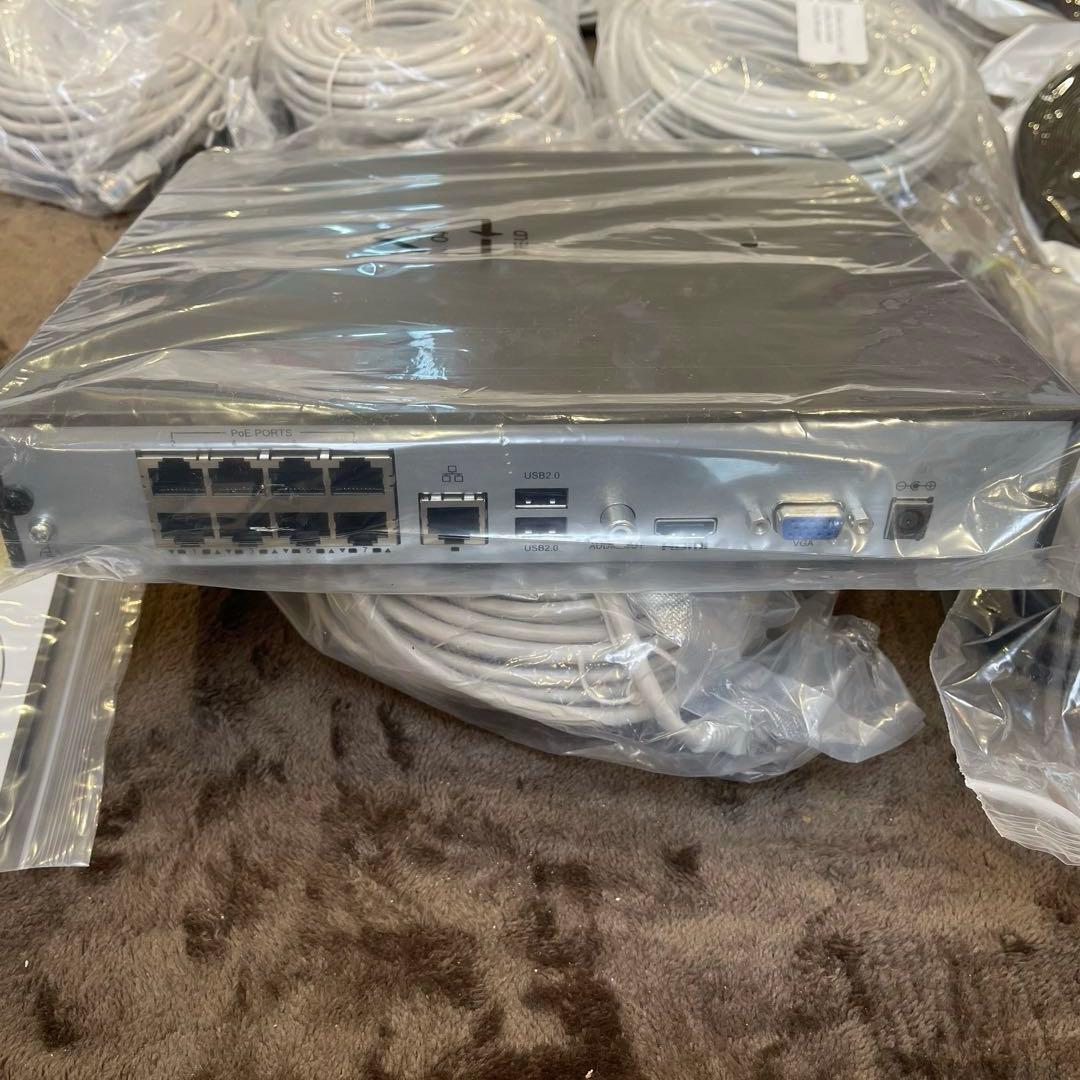 ⭐️未使用⭐️ JENNOV 防犯カメラ　8台セット