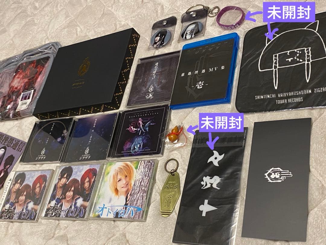 -真天地開闢集団-ジグザグ グッズまとめ売り 命 龍矢