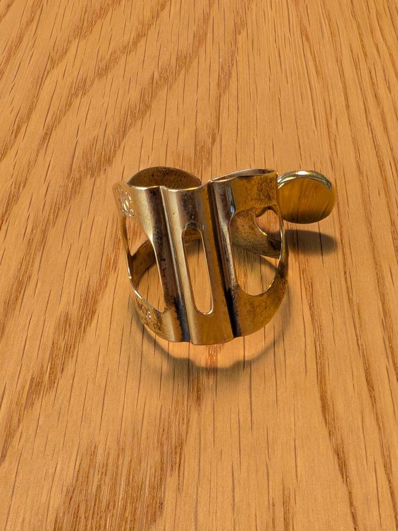 ソプラノサックス用リガチャーBGトラディショナル金メッキ