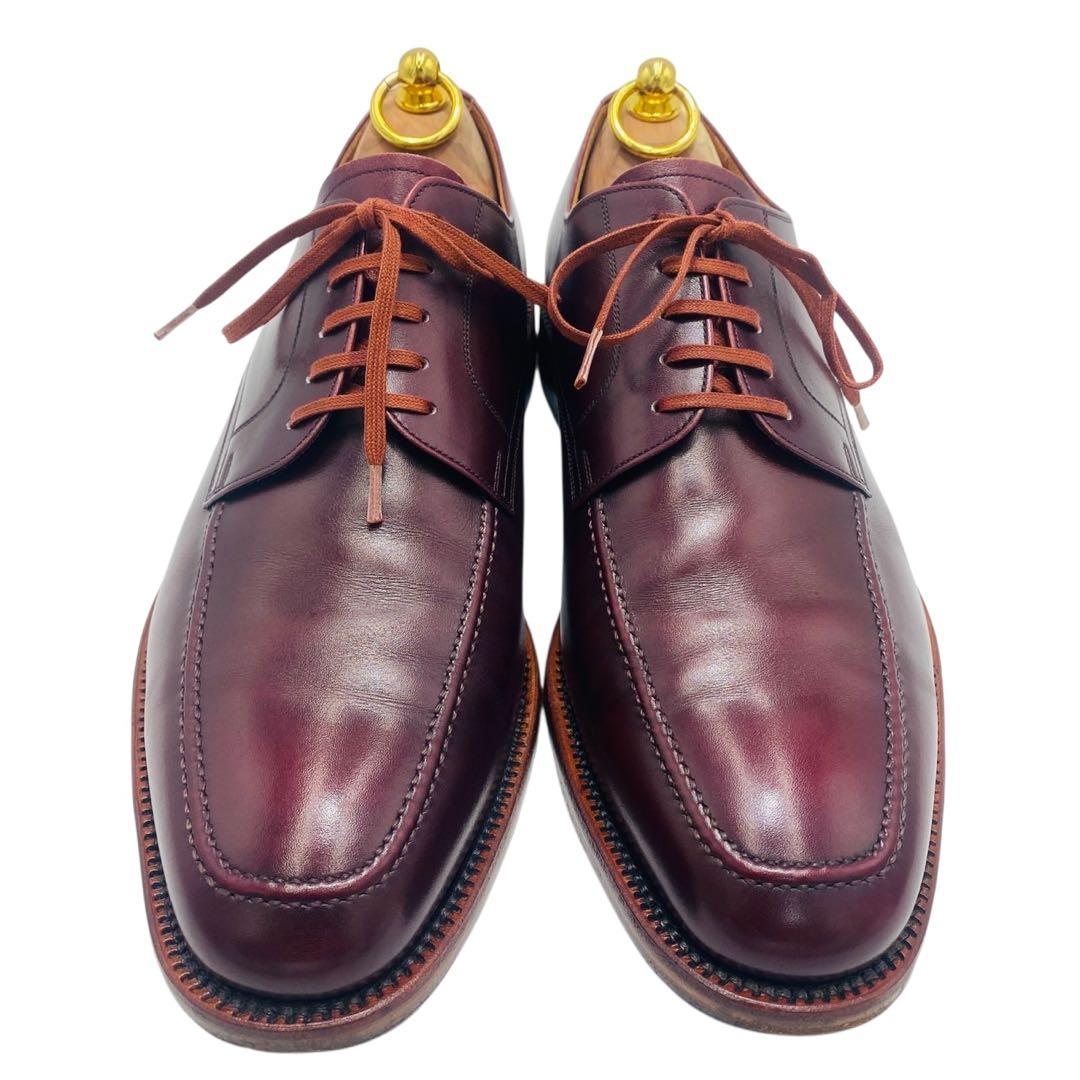 【美品】SCOTCH GRAIN スコッチグレイン Uチップ ダービーシューズ