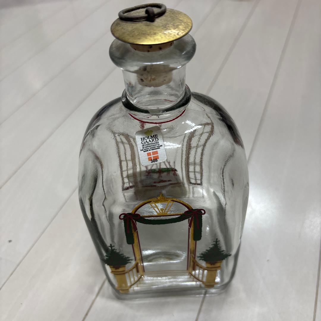  GUARD クリスマスガラスボトル 約15cm